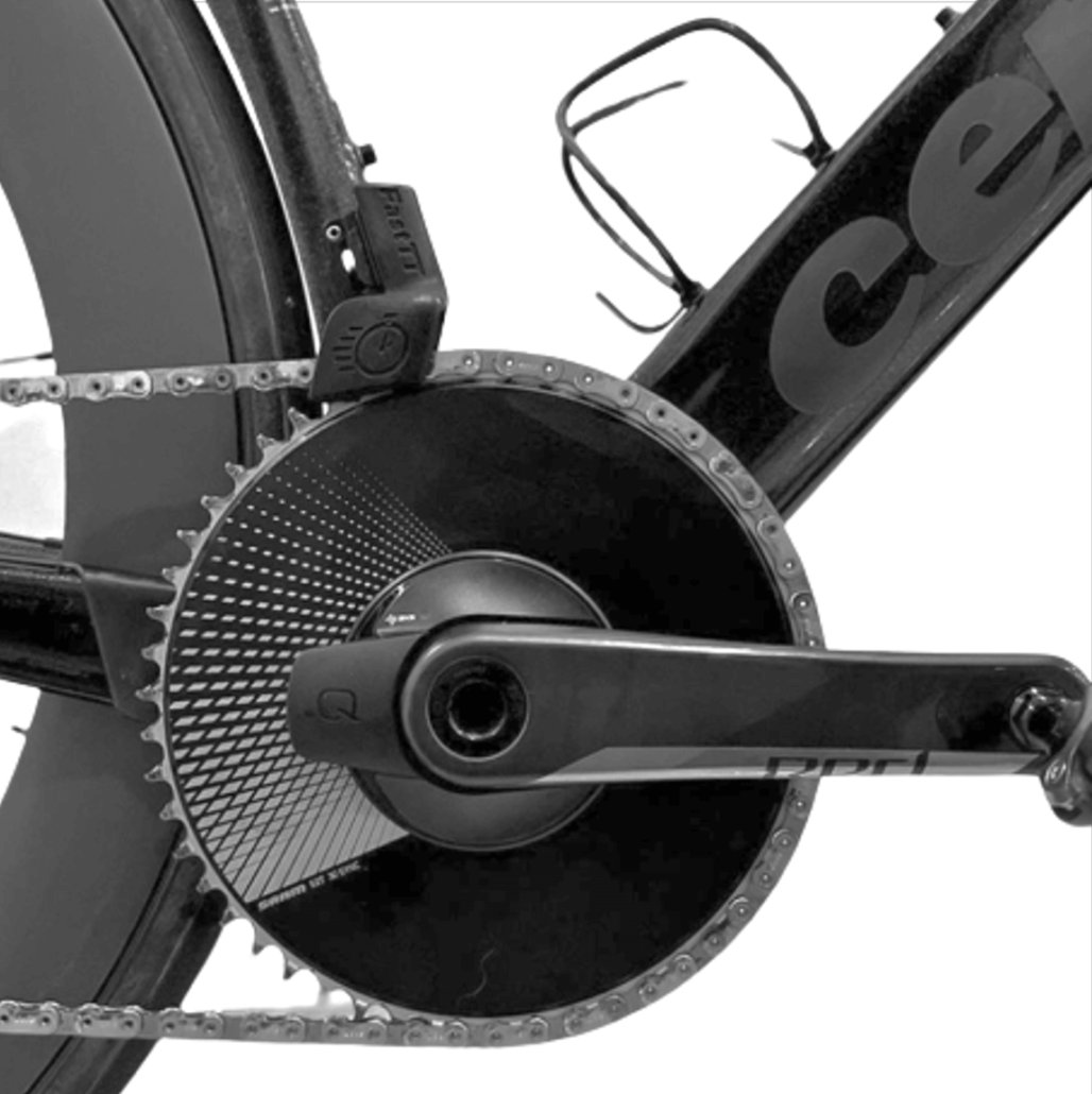 1x Aero Chain Guide Designed For QRings, Oval, Osymmetric,