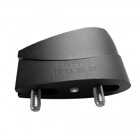 FastTT 調整可能アダプター M6ボルト Aero Bars 用の調整可能な角度付きライザーブロック | 陽極酸化