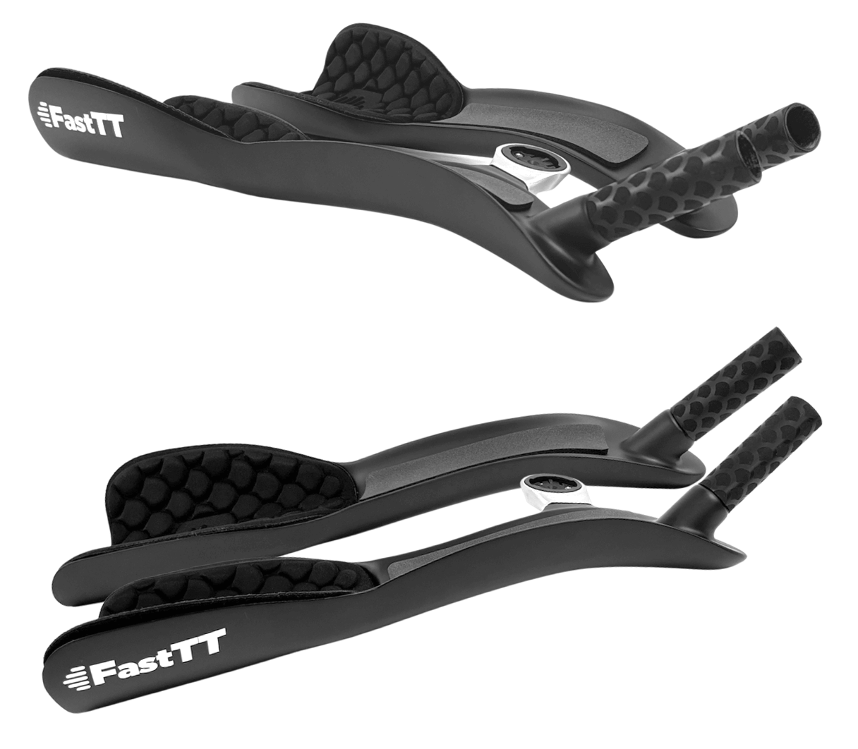 Fast tt aerobar カーボンエアロバースペーサー付き