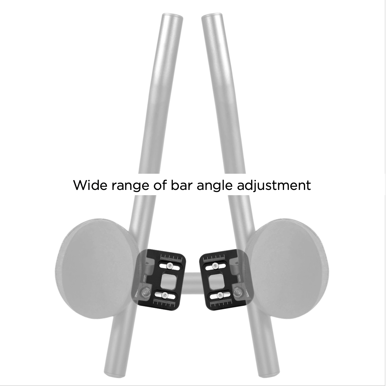 Bolts Almost Any Aero Bar To FasTT Adjustable Angled Riser