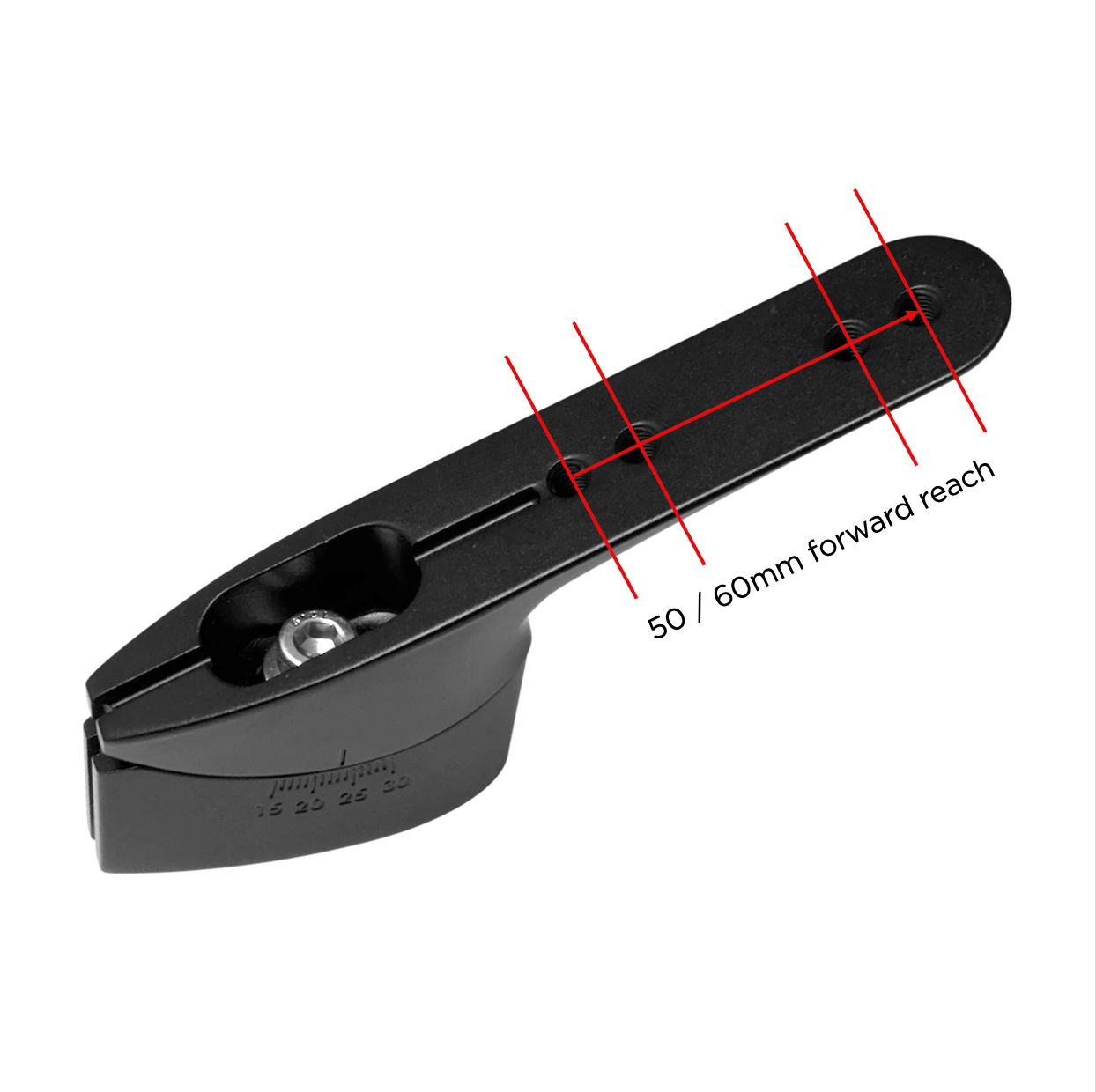 FWDは、トライアスロン Aero Bars用の角度の高いライザー