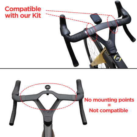 cervelo s5 dhバーキット Aero Bar Adapter Kit voor Cervelo S5 | Upgrade je S5 | Triatlon